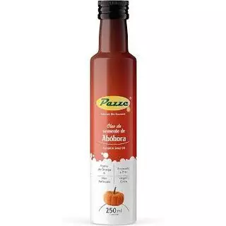 Óleo de Semente de Abóbora 250ml - Pazze - Prensado a Frio