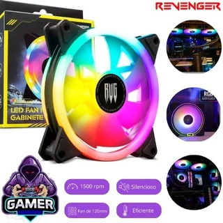 Cooler Gamemax Fan 120mm Led RGB Revenger G-VR332
