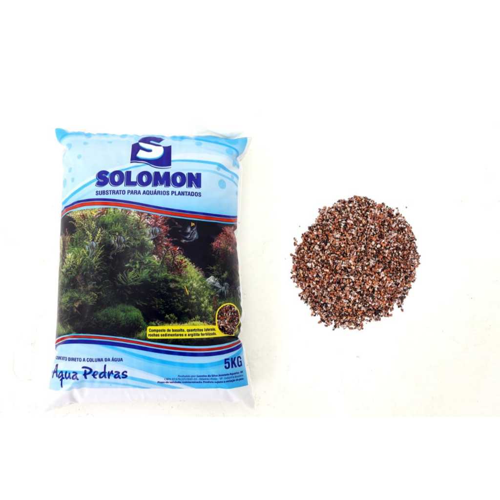 SUBSTRATO SOLOMON FERTIL 1KG PARA AQUARIO PLANTADOS