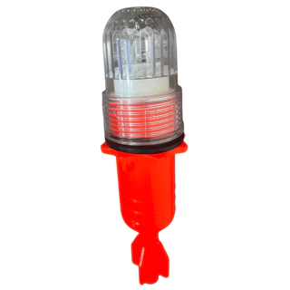 Kit 2 Sinalizadores Náuticos em Luz Led Colorida para Redes de Pesca em Oferta na Shopee