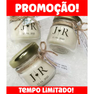 PROMOÇÃO! Adesivos Personalizados Transparente para velas - Cha de Bebê, Casamento ou Aniversário, Lembrancinhas
