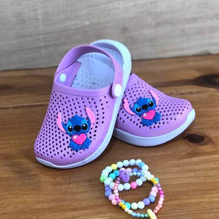 Babuche sandália papete infantil Stitch