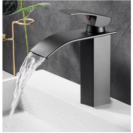 Torneira Banheiro Lavabo/Banheiro Monocomando Berlim Black/Preta