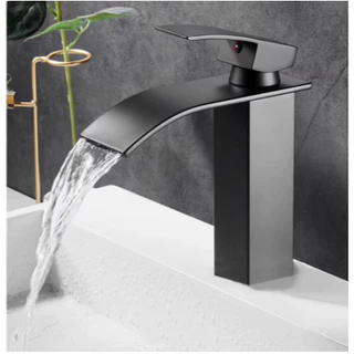 Torneira Banheiro Lavabo/Banheiro Monocomando Berlim Black/Preta