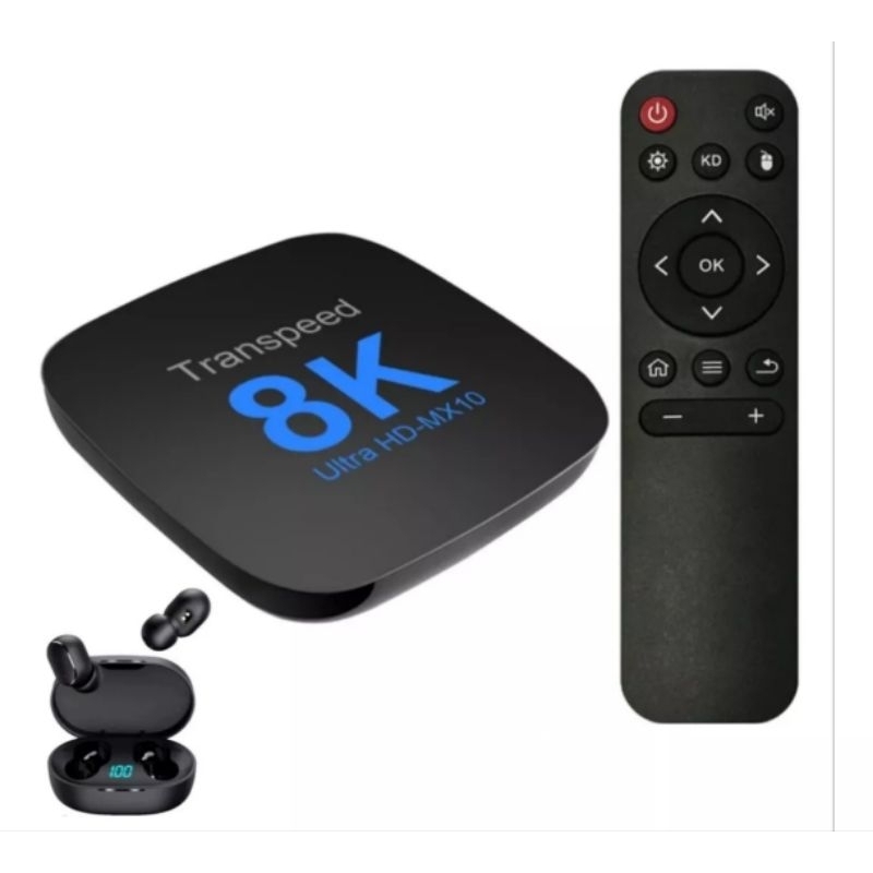 TV Box 8k Android 13 Tra + Brinde - Escorrega o Preço