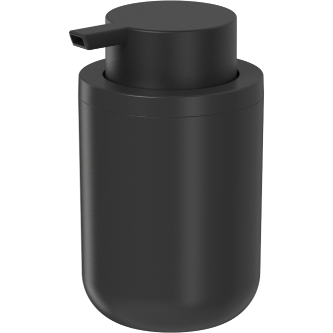 Porta Sabonete Liquido Bold Preto Ou Dispenser