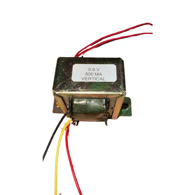 TRANSFORMADOR 0+9V 800MA VERTICAL