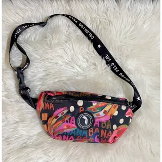 Pochete Unissex Feminina Colorida Estampada bolsa de cintura Verão Praia Promoção Relampago