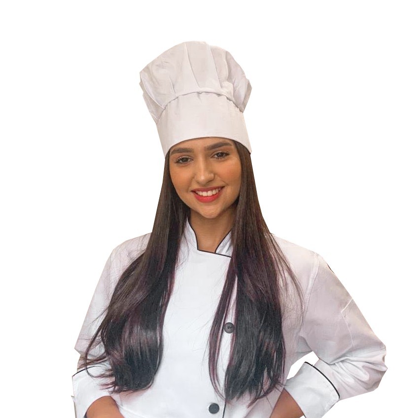 Chapéu de Cozinheiro Chef Cozinha Touca Trabalho Restaurante