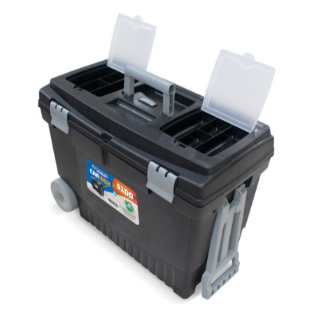 Caixa Maleta de Ferramentas Car Box C/ 2 Rodas toy 25371 | Shopee