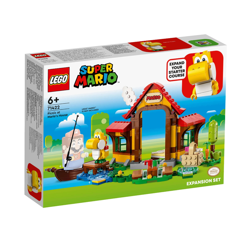 Lego - Super Mario - Piquenique na Casa do Mario - 71422 - Novo