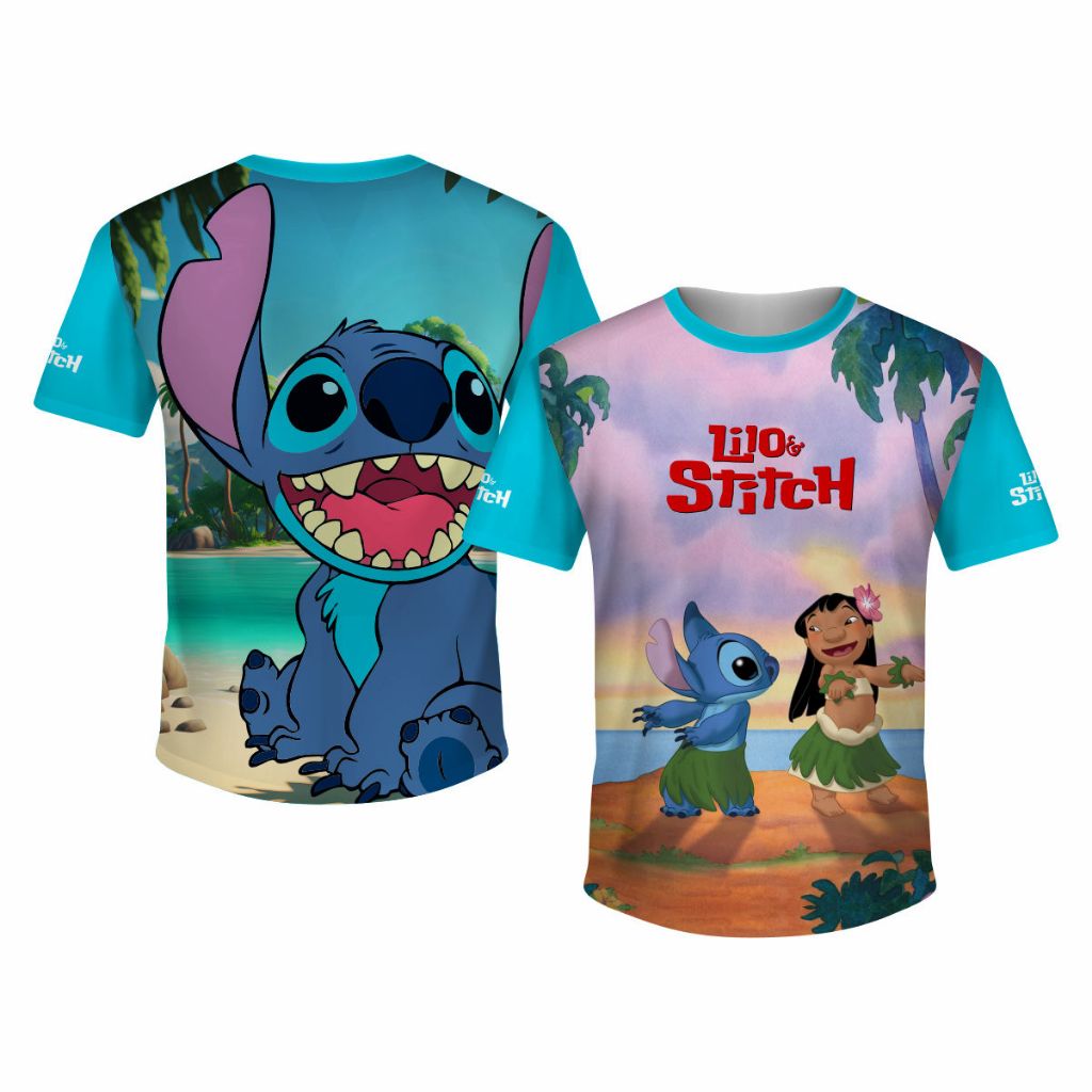 CAMISETA LILO E STITCH T-SHIRT FULL PRINT
