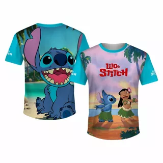 CAMISETA LILO E STITCH T-SHIRT FULL PRINT