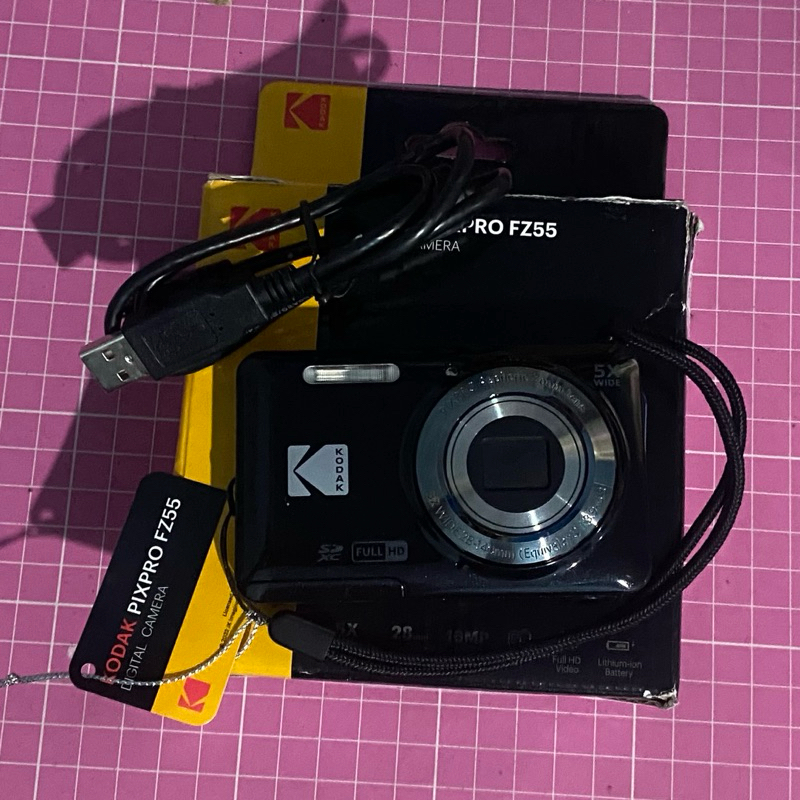 【used】KODAK FZ55-BK Kodak Pixpro Câmera Digital Fz55-Bk | Kodak Nunca Usado 102867721