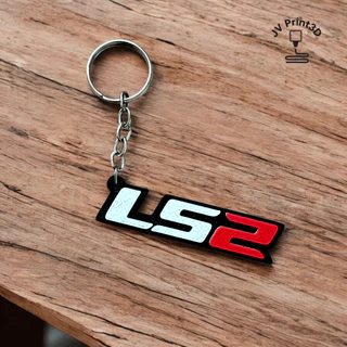 Chaveiro LS2 Logo 3D Exclusivo!
