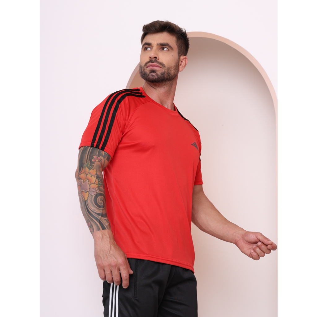 Camiseta Camisa Masculina Dry-Fit Para Academia