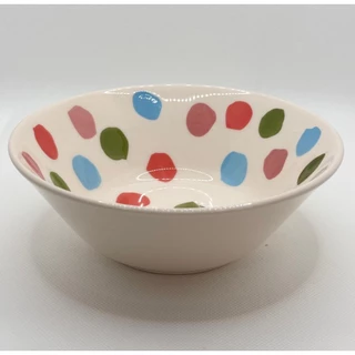 Bowl Bolinhas Coloridas - Cerâmica