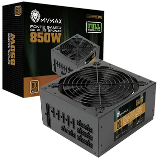 Fonte ATX 850W Modular 80 Plus Bronze PFC Ativo Modelo: 80+ Bronze