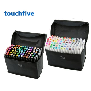 Touch Marcadores 12/24/36/40/60 Cores Manga Pincel Duplo Caneta Álcool Feltro Arte Material Escolar Jogo De Desenho