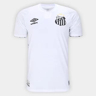 Camisa de Time 2024/2025 - Santos Branca - Uniforme Titular - Edição Limitada