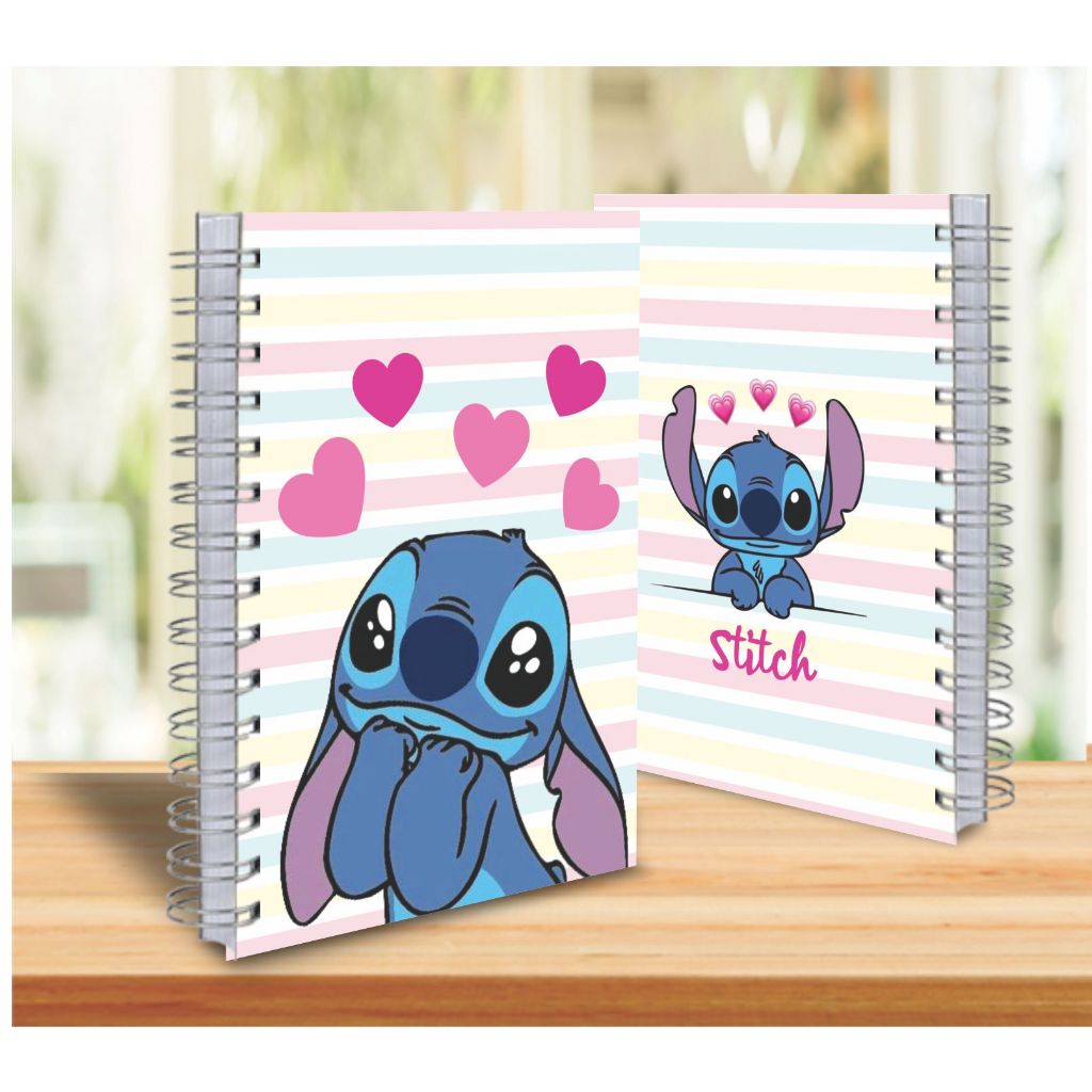 Caderno Lilo & Stitch A5 - 100 Folhas 15x21 (Tamanho Pequeno) | Shopee ...