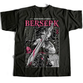 Camiseta Básica Guts The Black Swordsman Berserk V37