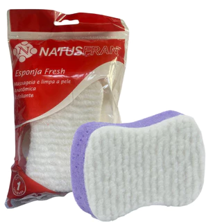 Esponja Banho Fresh Natus Delicadeza E Suavidade Anatômica