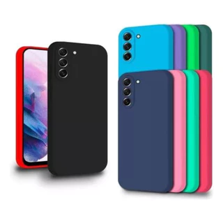 Capa Capinha Silicone Aveludado Para Galaxy S23/S24