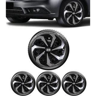 Jogo 4 Calota Esportiva SPIDER Aro 14 HB20s Sedan HB20 Hatch 2015 2016 2017 2018 2019 2020 2021 2022 2023 2024