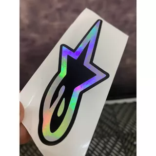 Adesivo Alpinestar camaleão adesivo refletivo adesivo para moto uso geral