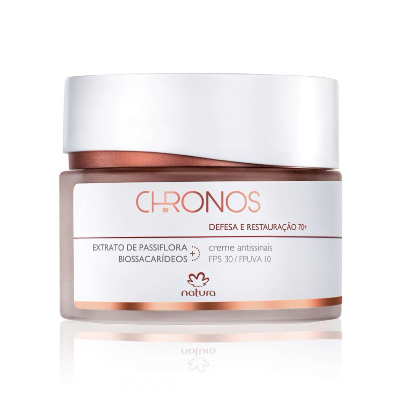 Creme Antissinais Chronos 70+ Dia Defesa e Restauração | Shopee Brasil