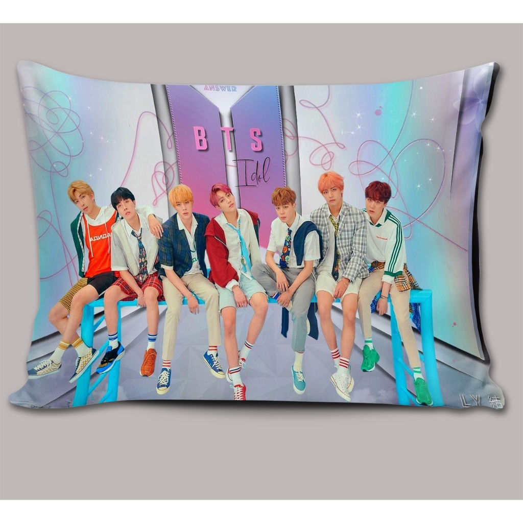 Almofada 27x37 BTS Army Kpop Boyband Idol Bangtan Boys