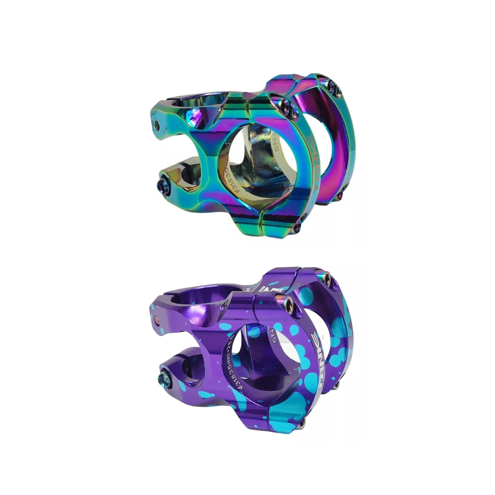 Mesa Bike Tanke 559 Cnc 31.8x35mm Curta Camaleão Camuflada