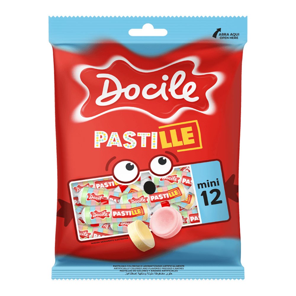 Pastilha Mini 12 Pastille Sortida 100g - Docile | Shopee Brasil