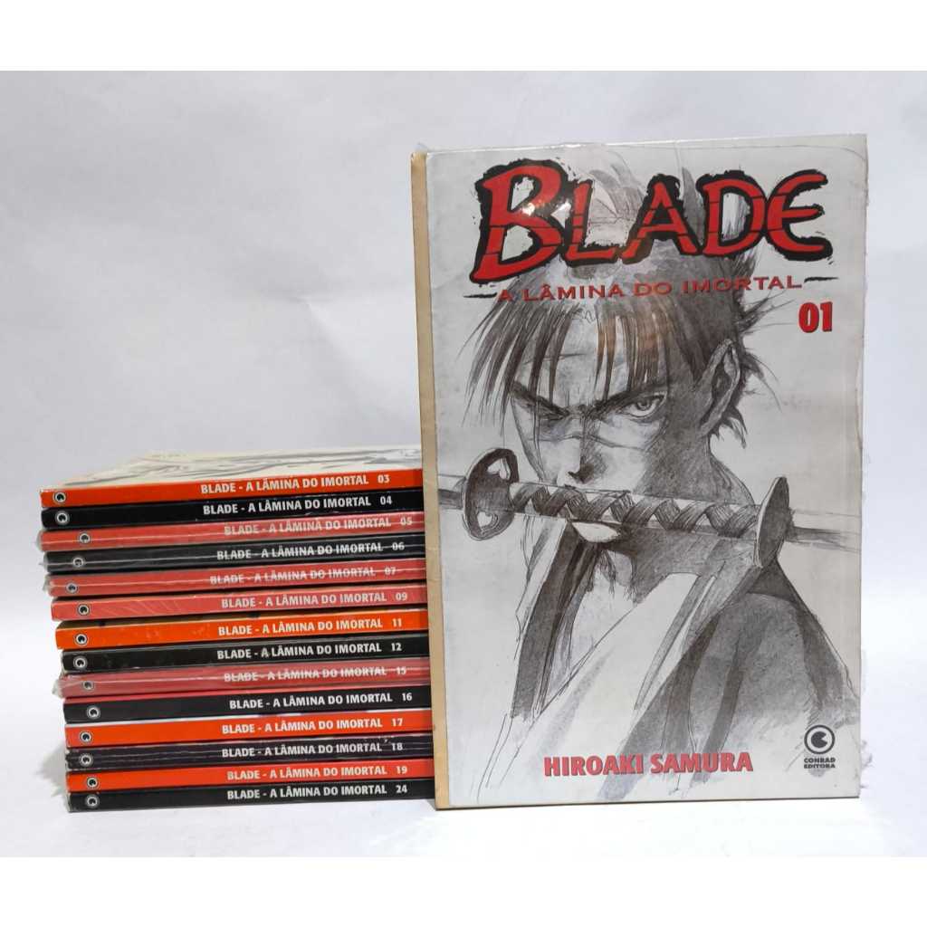 Lote Blade A Lâmina Do Imortal - Hiroaki Samura / Mangá Coleção