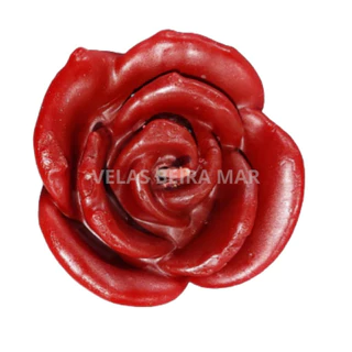 Vela Rosa Vermelha - Vela Flor