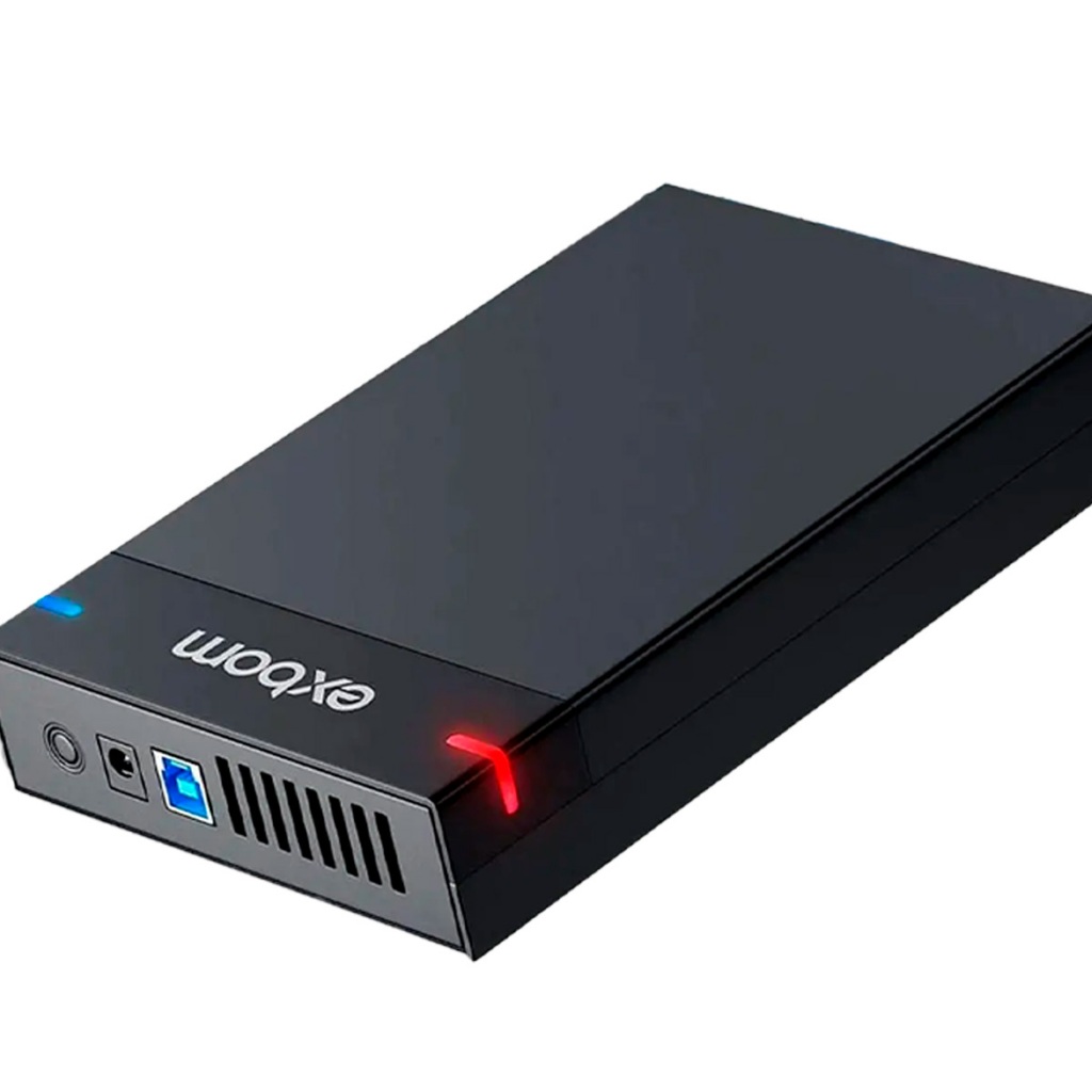 Case Externo HD 3.5 Sata USB 3.0 [Alumínio] Exbom Modelo CGHD-G35
