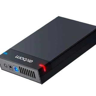 Case Externo HD 3.5 Sata USB 3.0 [Alumínio] Exbom Modelo CGHD-G35