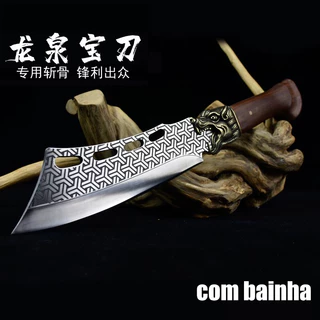 Faca De Corta Osso Afiada E Espessa Cozinha Multiuso 1651