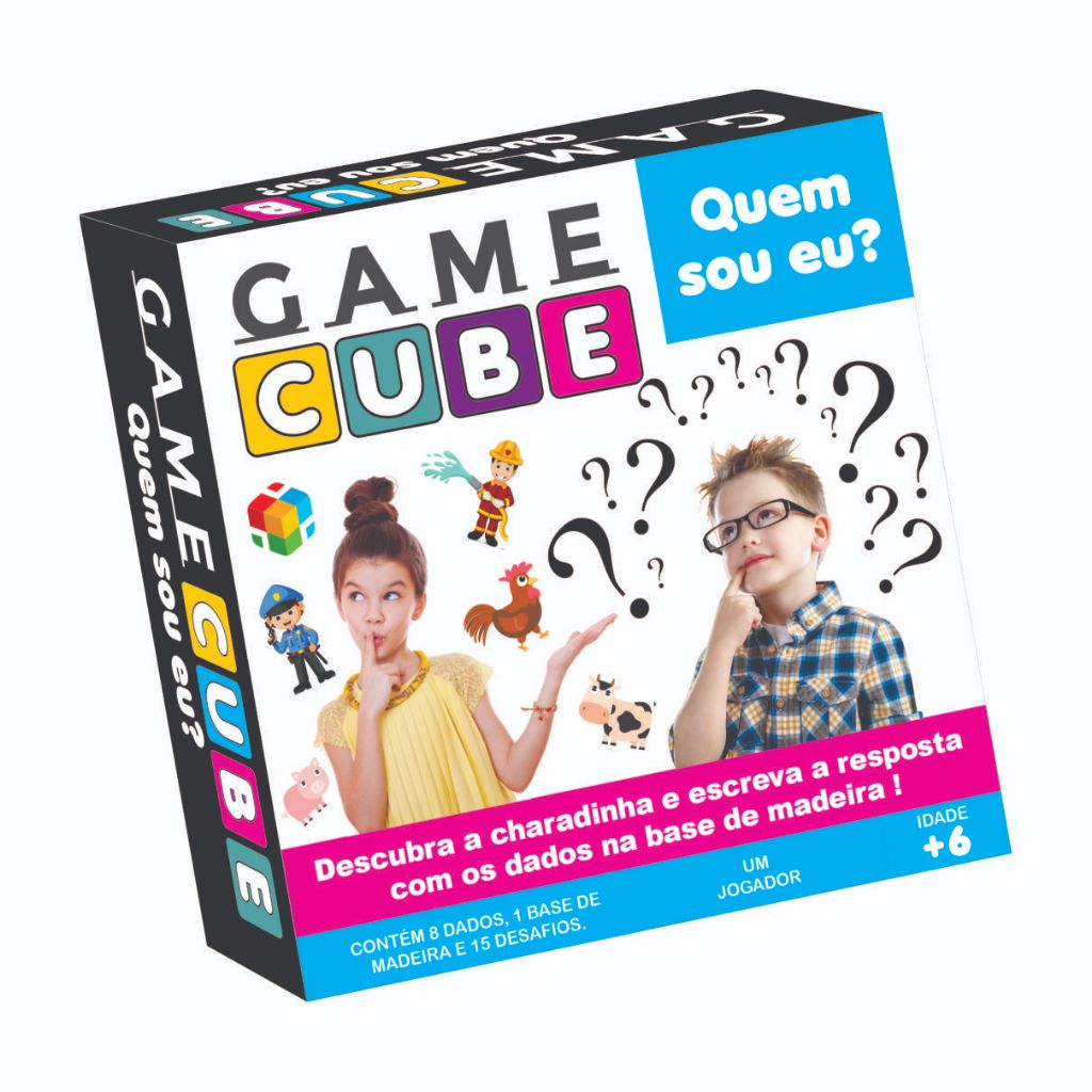 Quem Sou Eu ? Jogo Educativo De Dados Divertido Alfabeto | Shopee Brasil
