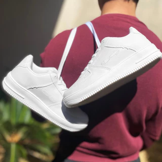 Tenis Masculino Feminino Co Fit Casual Academia Plataforma Branco Original