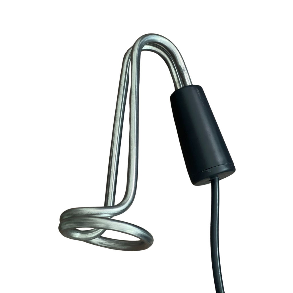 Ebulidor CURVO Elétrico Rabo Quente 1000w BIVOLT Ferve Água Rápido Mergulhão