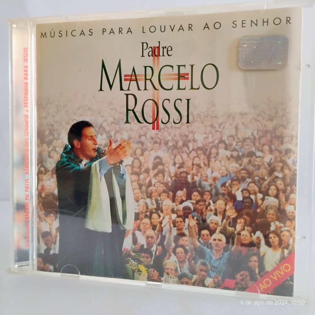 CD -PE MARCELO ROSSI - USICAS PARA LOUVAR AO SENHOR | Shopee Brasil