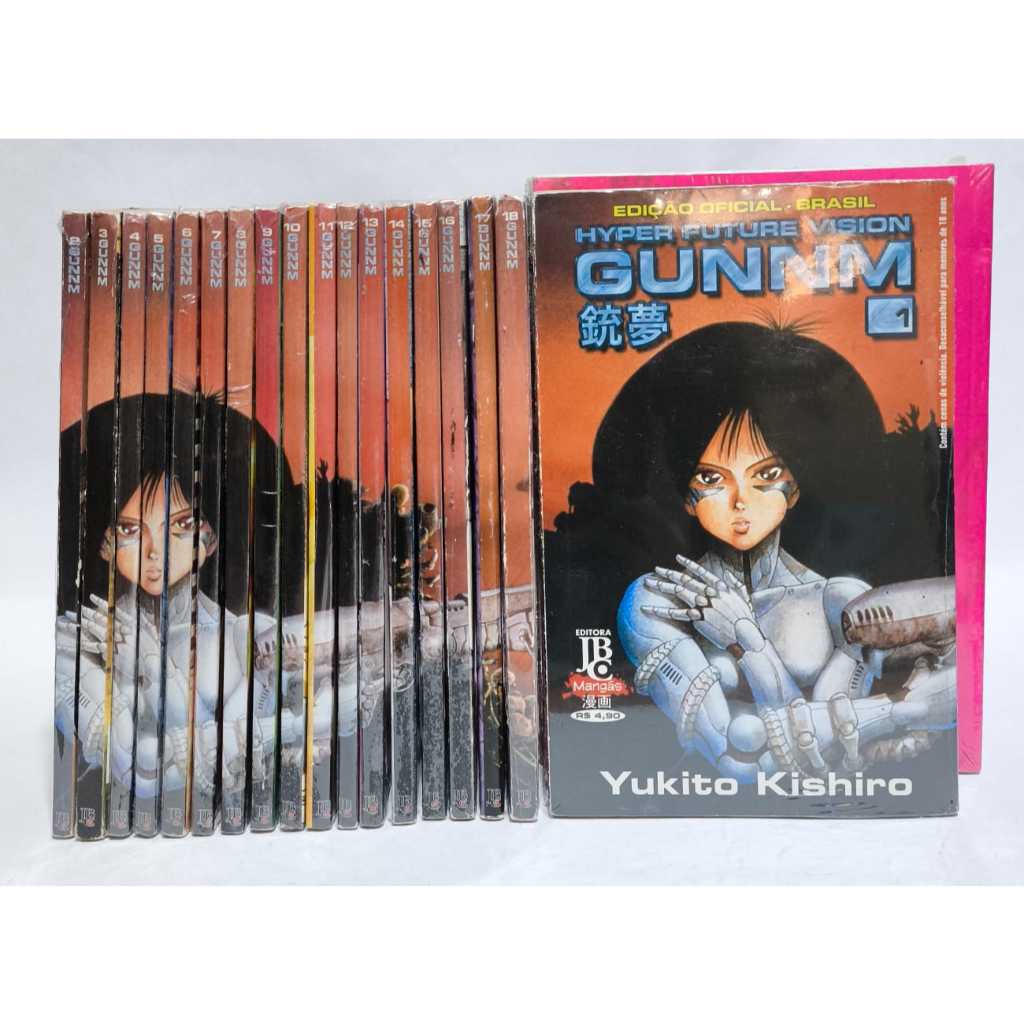 gunnm-alita-battle-angel-cole-o-completa-mang-primeira-edi-o-jbc
