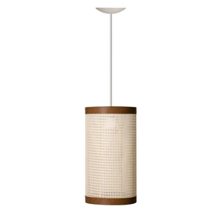 Luminária Pendente de Teto Palha e Madeira Cilíndrica Natural Design Rústico Moderno Sala E Quarto em Oferta na Shopee