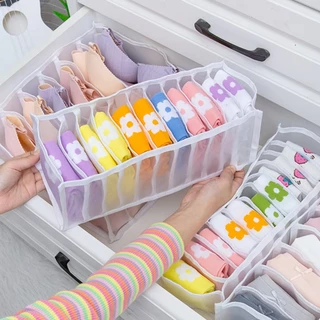 Colmeia Organizadora De Gaveta 7 Divisórias Grande Wishlist Organizador de Roupa
