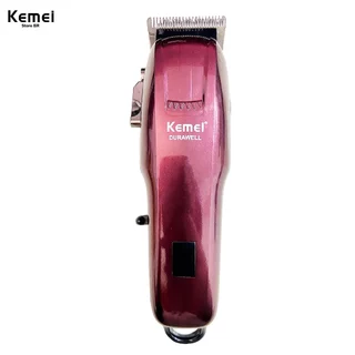 Cortador De Cabelo Kemei Km-pg2600 Bordô 100v/220 KM-2600PG sem fio Portátil Bivolt Máquina de corte