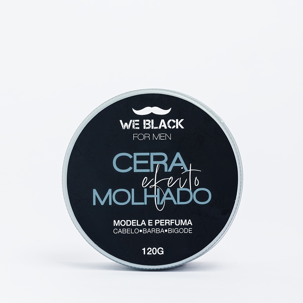 Cera de Cabelo Masculina 120g - Efeito Molhado com Fixação Forte e ...