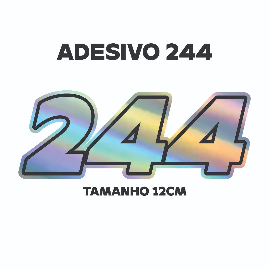 Adesivo Holográfico 244 | Shopee Brasil