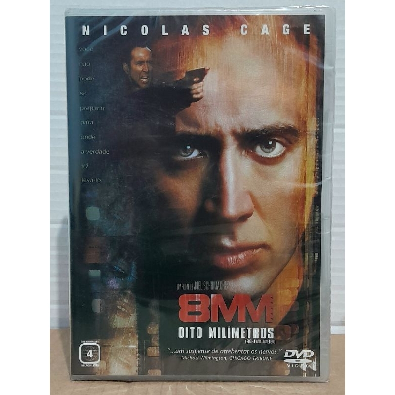 Dvd 8MM - Oito Milímetros - Nicolas Cage (Novo/Lacrado/Original ...